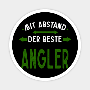 Mit Abstand Beste Angler Witziges Spruch Bleib Zuhause Magnet